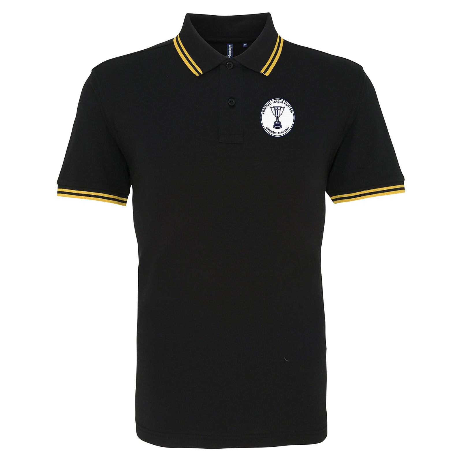 Retro Preston North End Tipped Polo Shirt