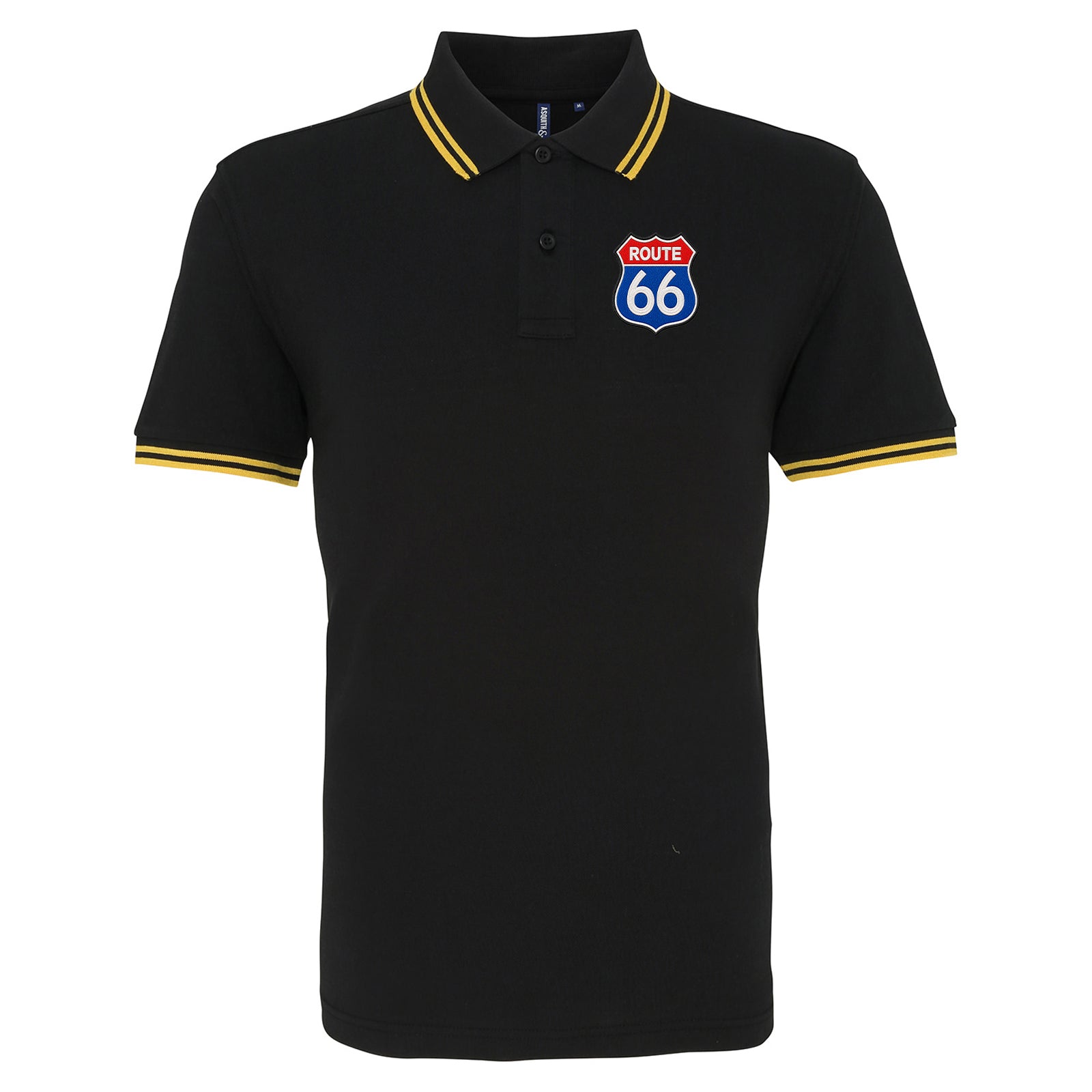 Route 66 Tipped Polo Shirt 