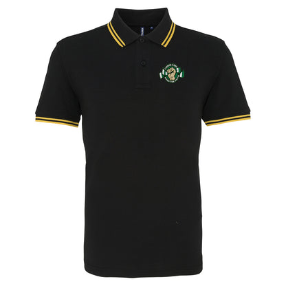 Hibernian Fans Football Tipped Polo Shirt 