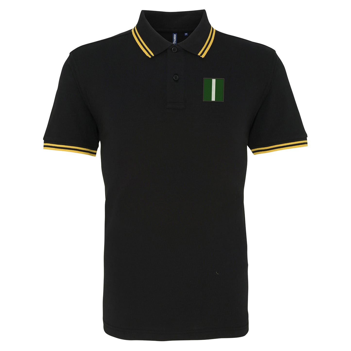 The Green Howards Tactical Recognition Flash Embroidered Tipped Polo Shirt