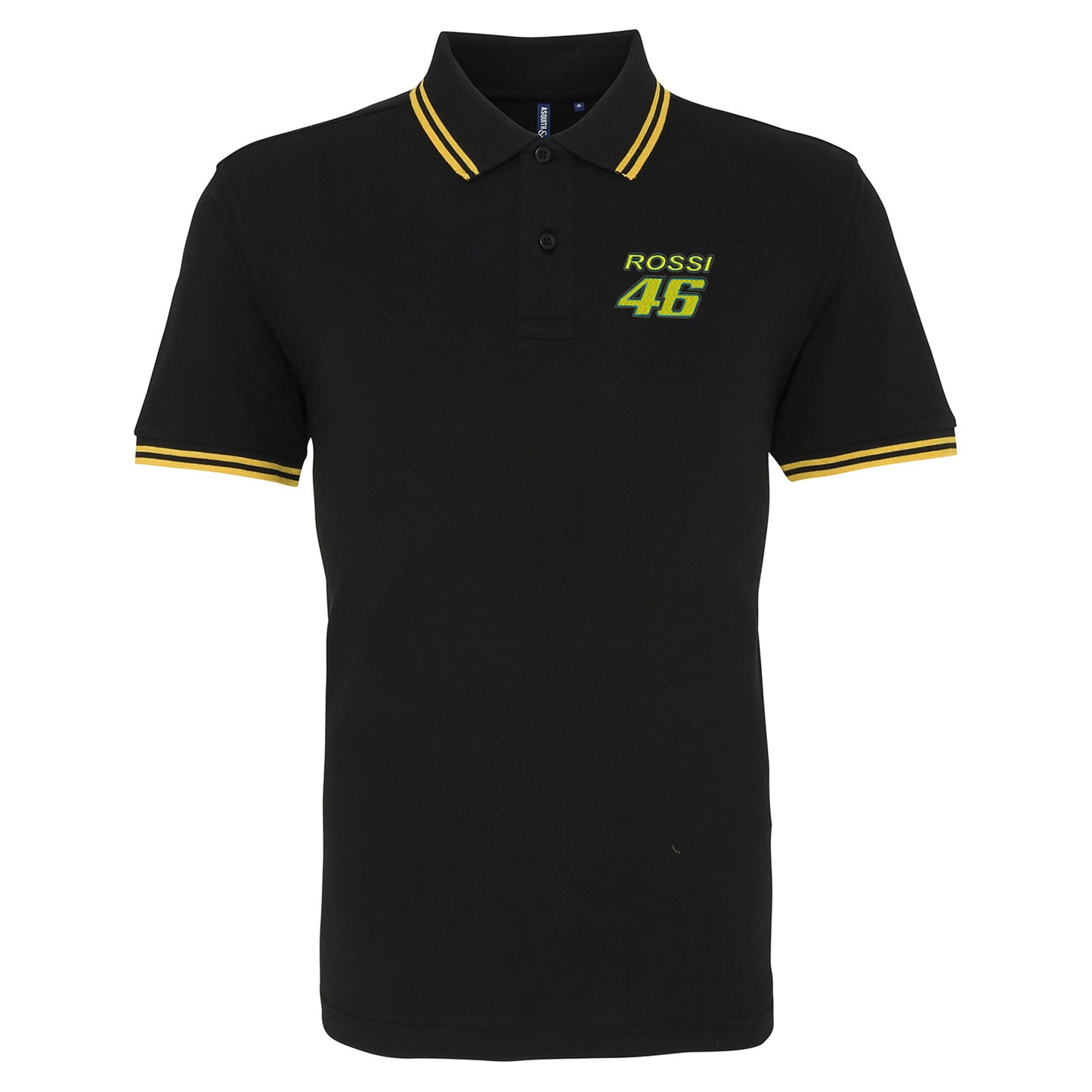 Rossi 46 Embroidered Tipped Polo Shirt