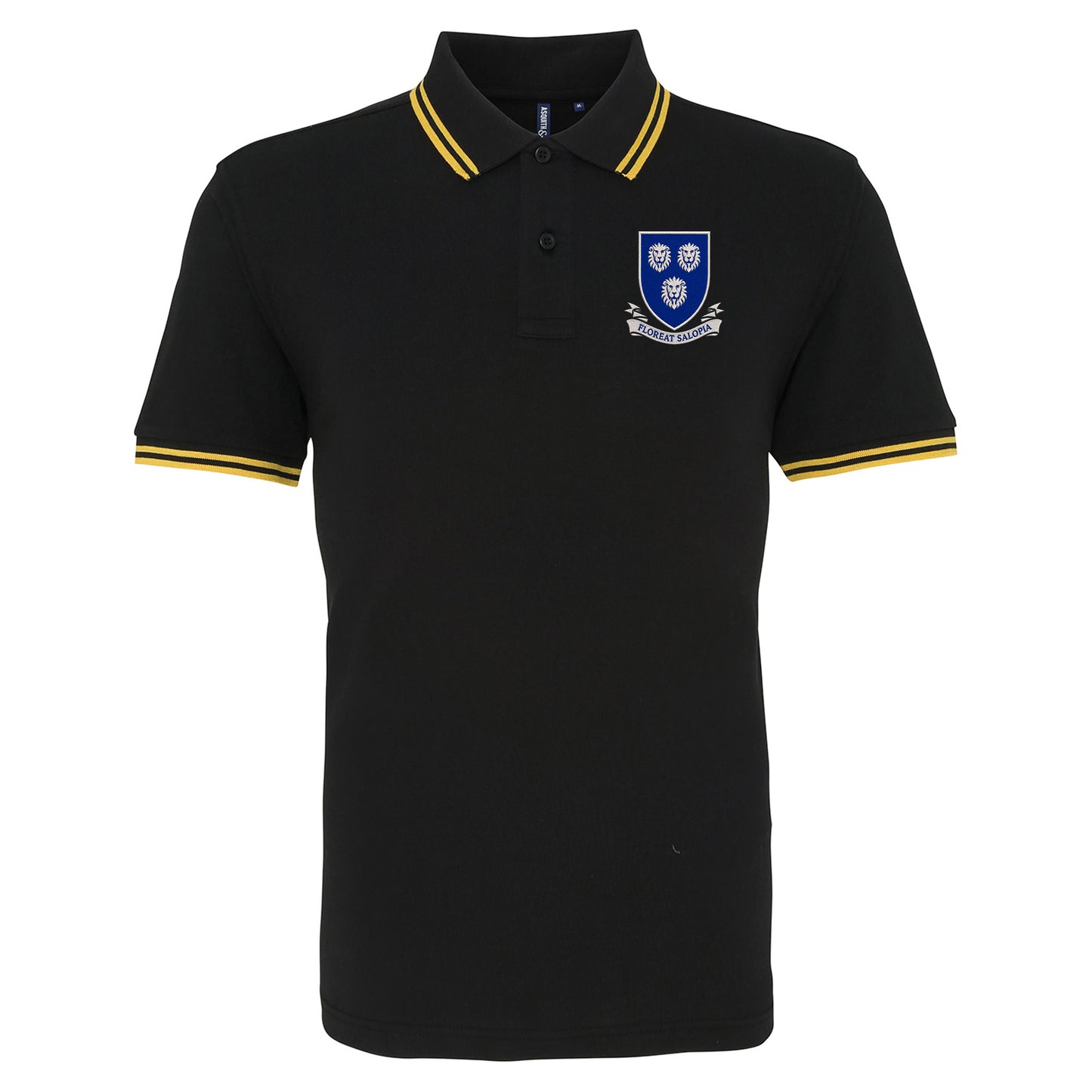 Classic Shrewsbury Town Football Tipped Polo Shirt