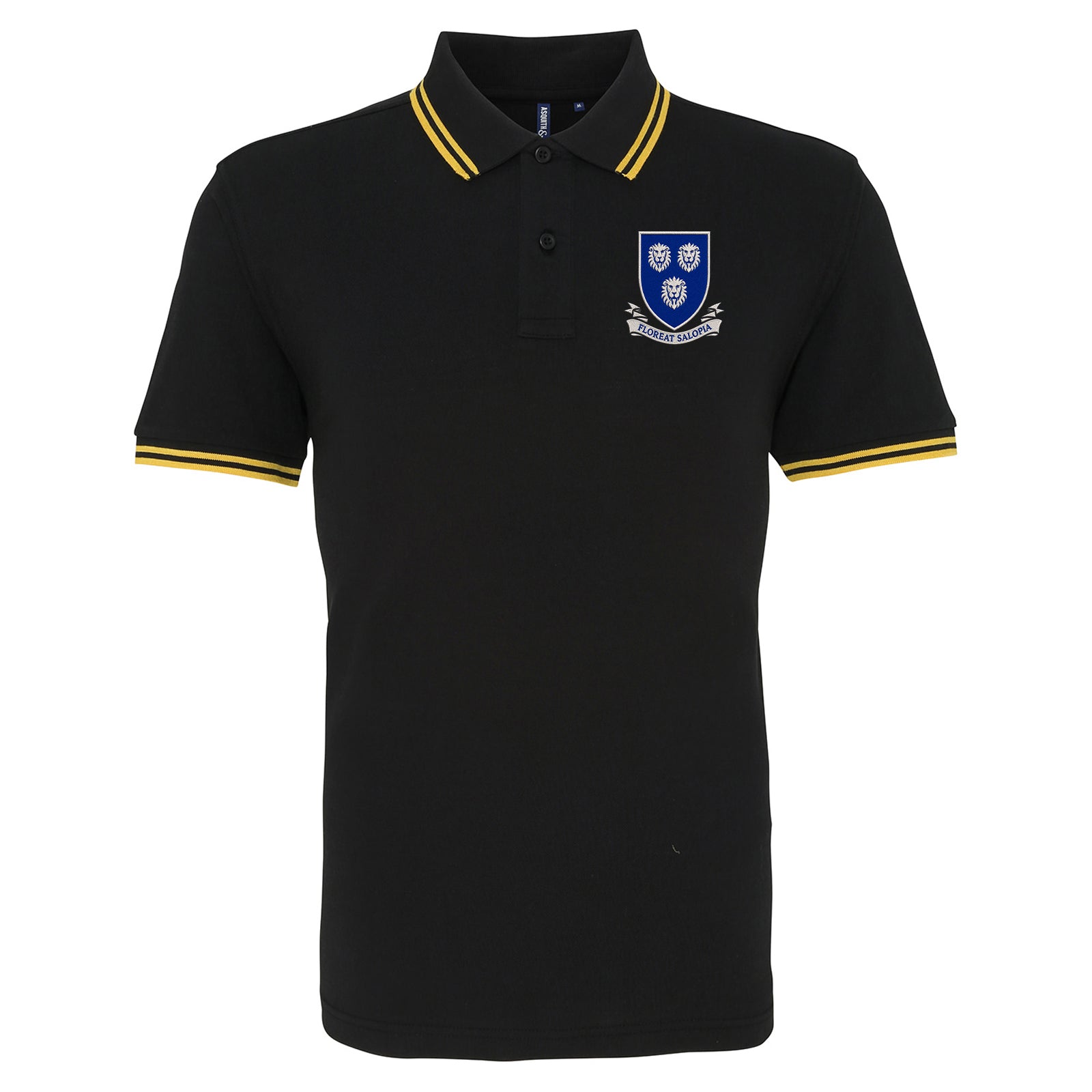 Classic Shrewsbury Town Football Tipped Polo Shirt