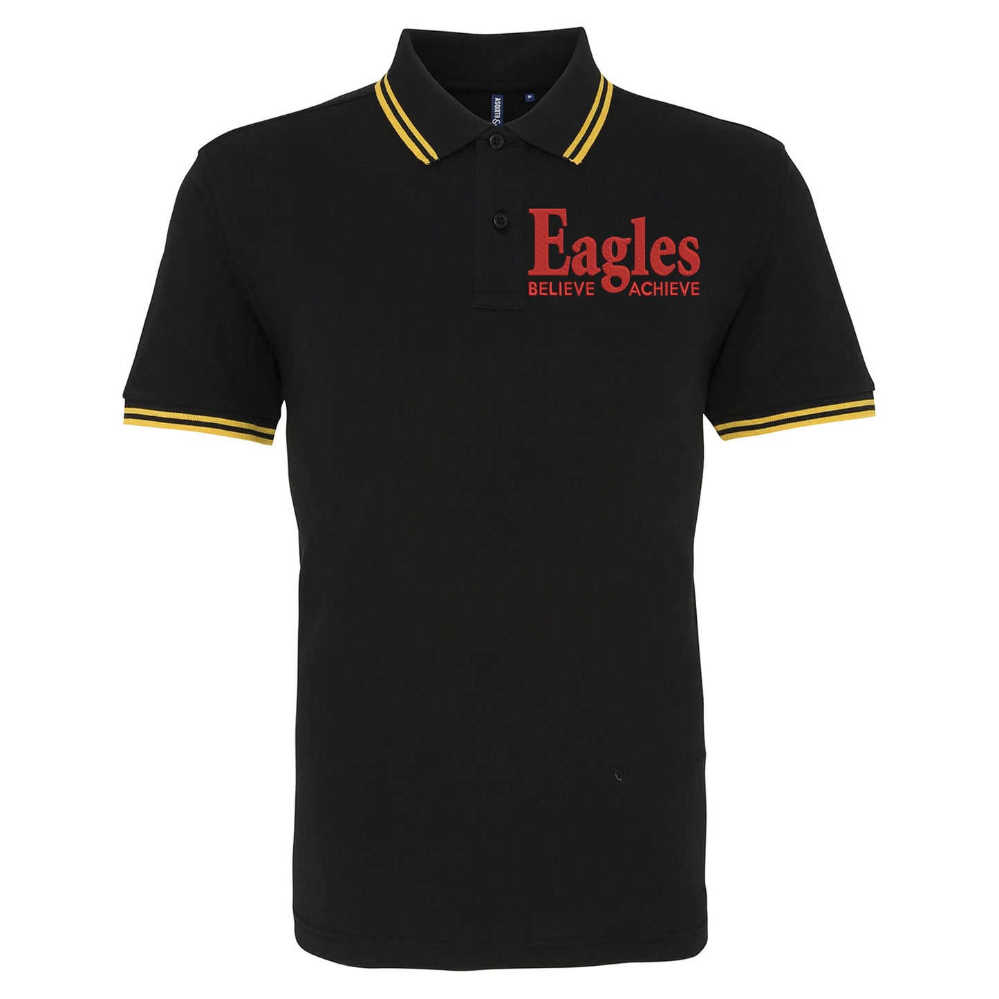 Crystal Palace Soccer Tipped Polo Shirt