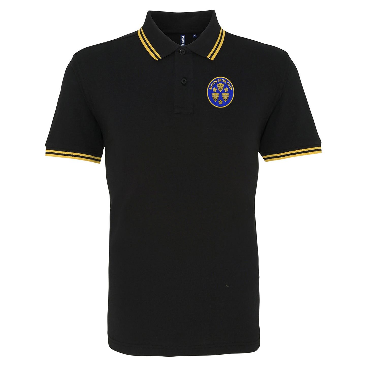 Shrewsbury Town Football Club Tipped Polo Shirt 