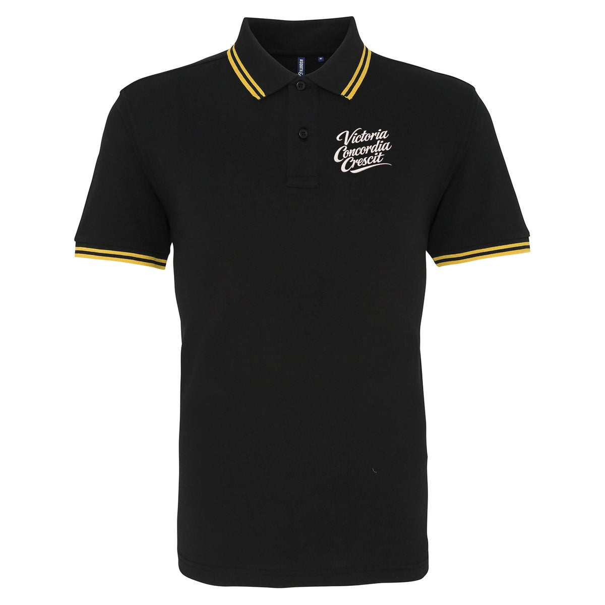 Arsenal Victoria Concordia Crescit Tipped Polo Shirt