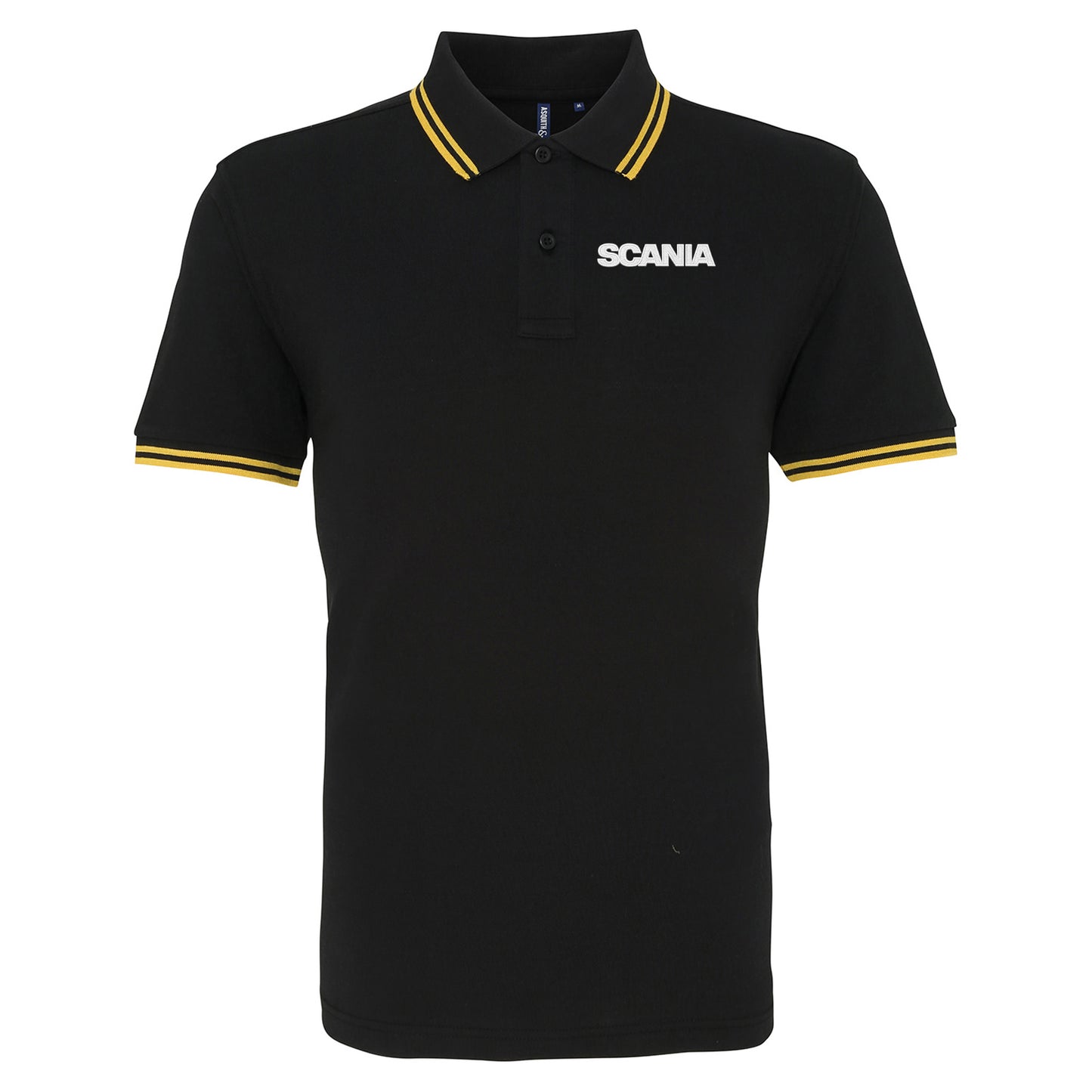 Scania Trucks Tipped Polo Shirt