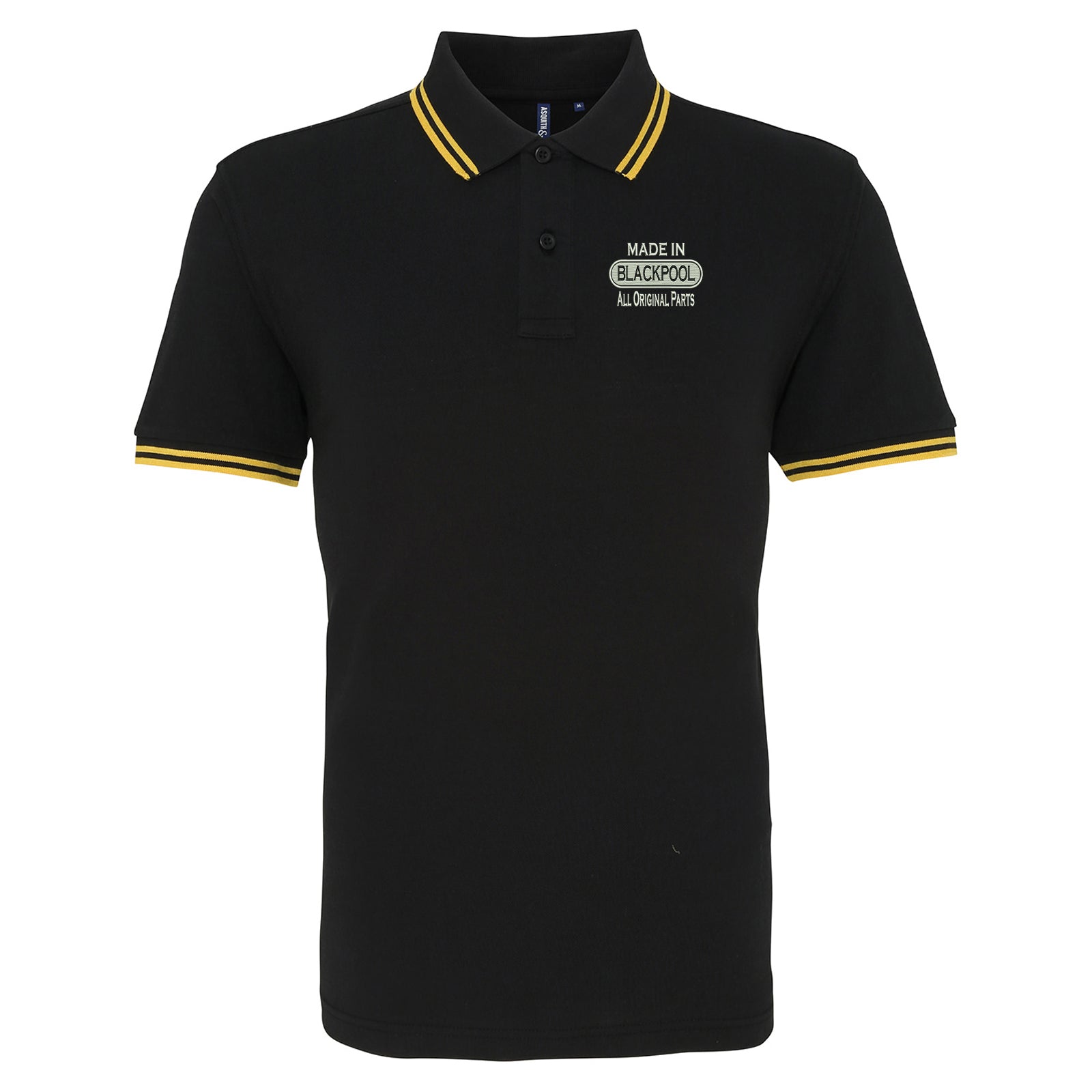 Made in Blackpool Tipped Polo Shirt
