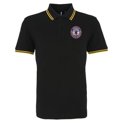 Knees Up Mother Brown West Ham KUMB Tipped Polo Shirt 