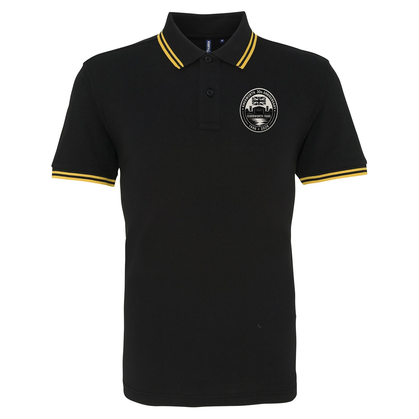 Oasis Knebworth 30th Anniversary 1996-2026 Tipped Polo Shirt 