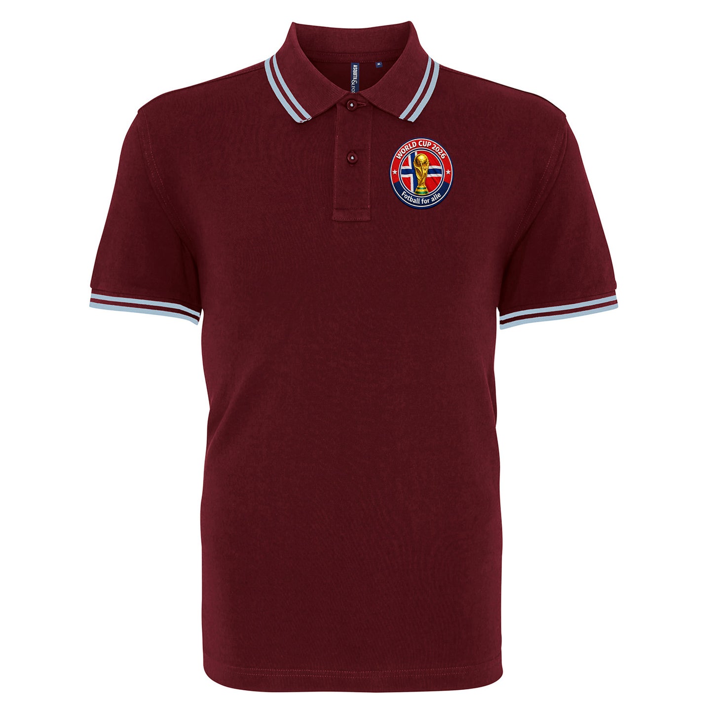 Norway World Cup 2026 Tipped Polo Shirt