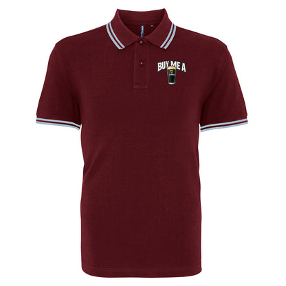 Buy Me a Guinness Tipped Polo Shirt