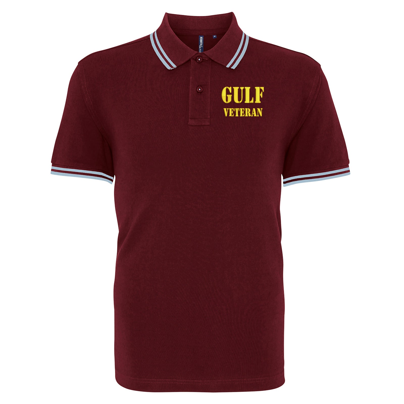 Gulf Veteran Tipped Polo Shirt