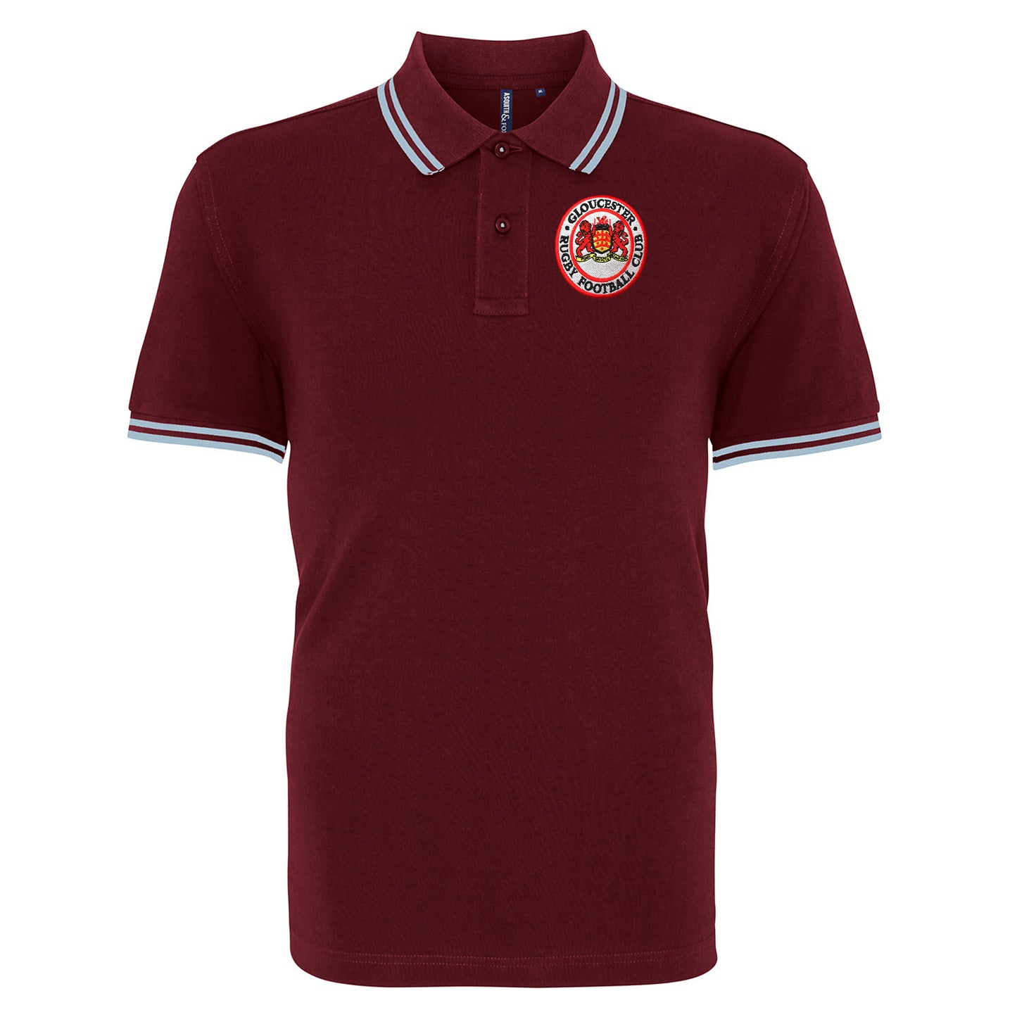 Gloucester Rugby Union Tipped Polo Shirt