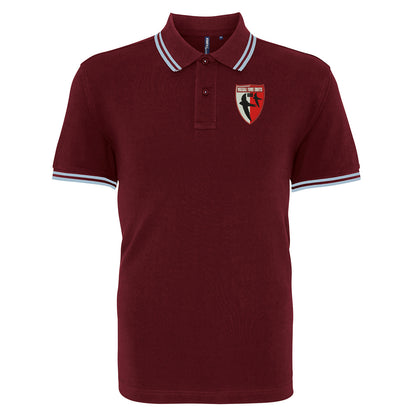 Old School Walsall Tipped Polo Shirt 