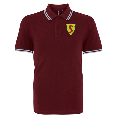 Superman Tipped Polo Shirt