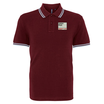 West Ham Upton Park Tipped Polo Shirt 