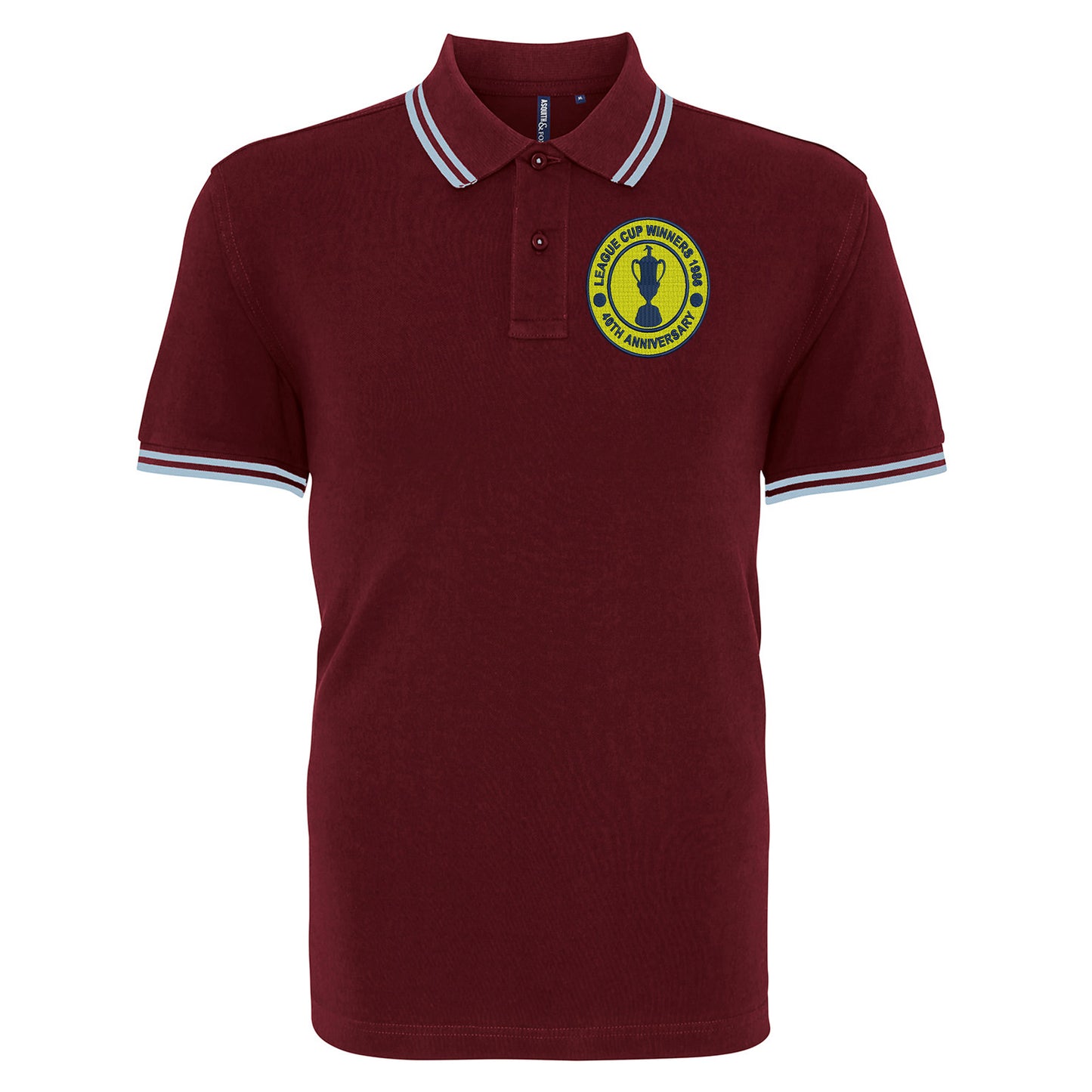 Oxford United League Winners 1986 Tipped Polo Shirt