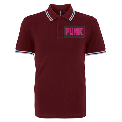 CM Punk Tipped Polo Shirt