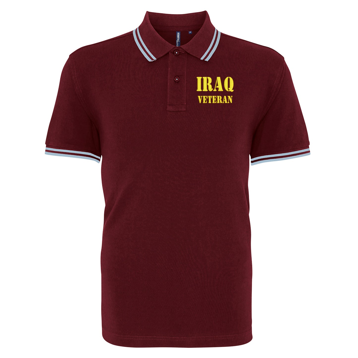 Iraq Veteran Tipped Polo Shirt