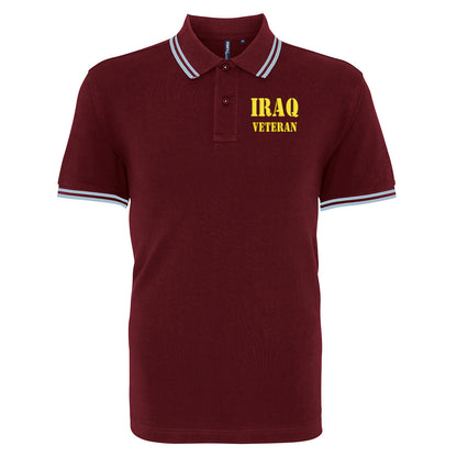 Iraq Veteran Tipped Polo Shirt