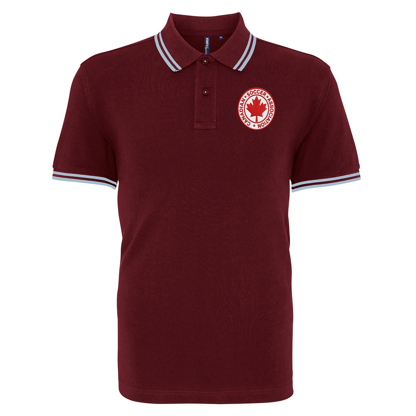 Classic Canada Soccer Tipped Polo Shirt