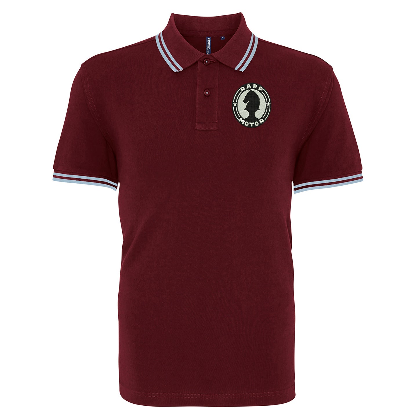 Vintage BMW Tipped Polo Shirt 