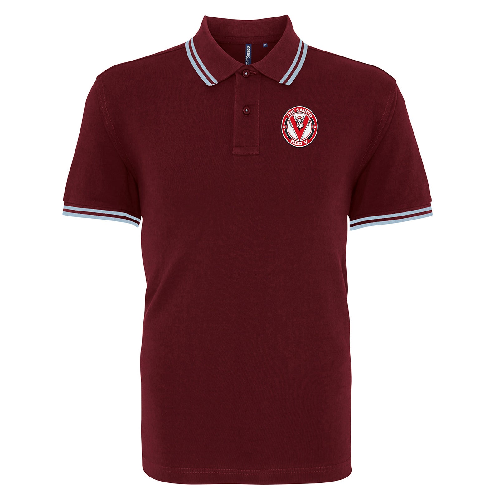 St Helens Rugby League Tipped Polo Shirt