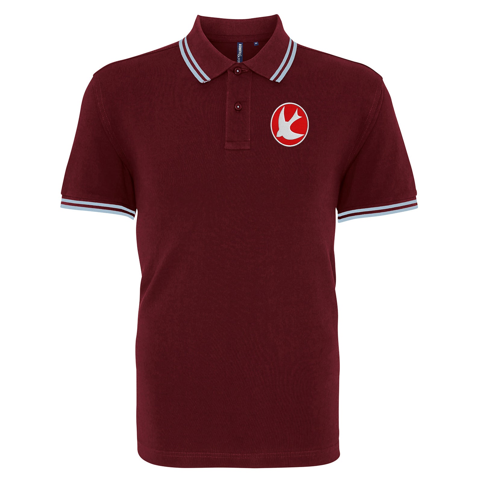 Classic Walsall 1982 Football Tipped Polo Shirt