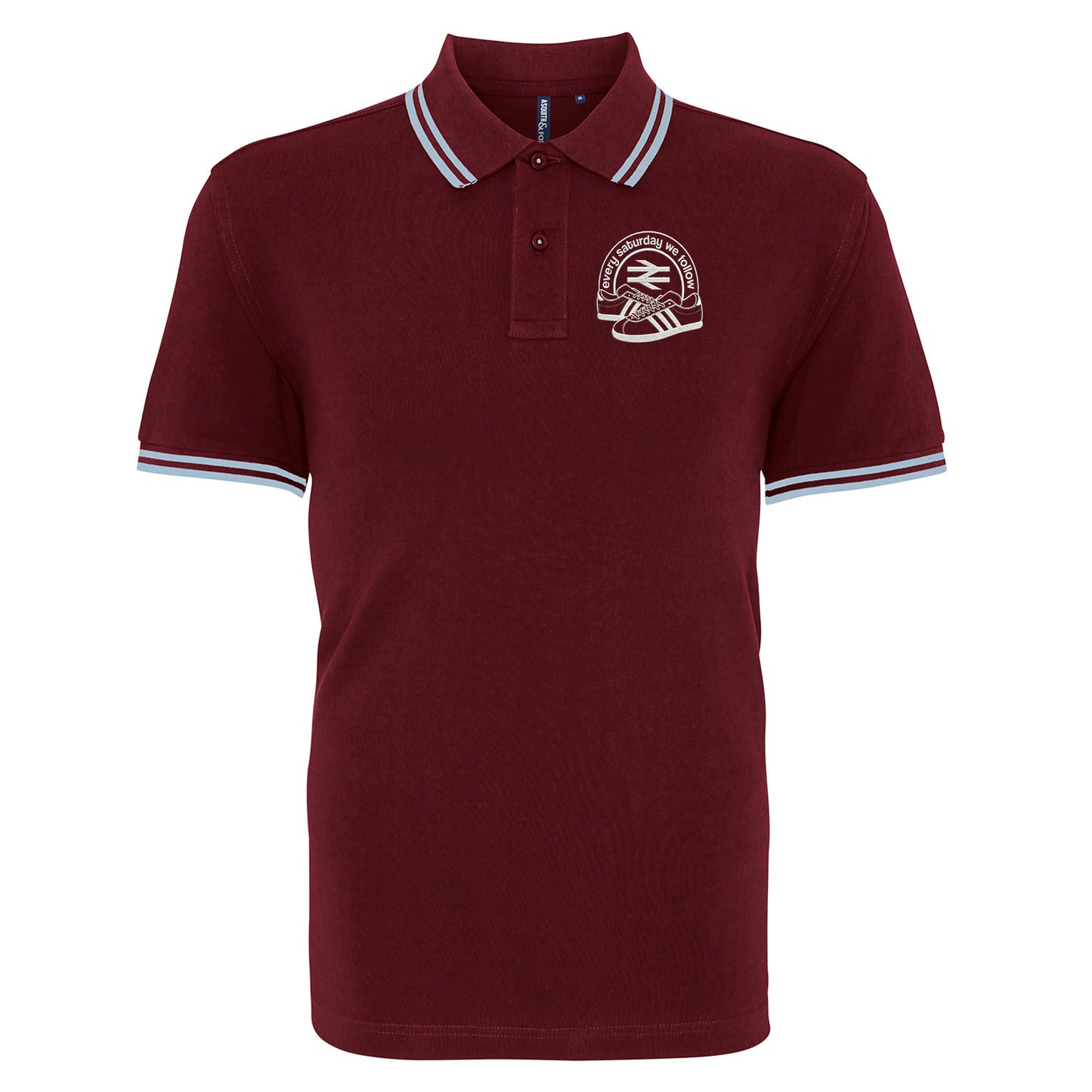 Football Fans Tipped Polo Shirt 