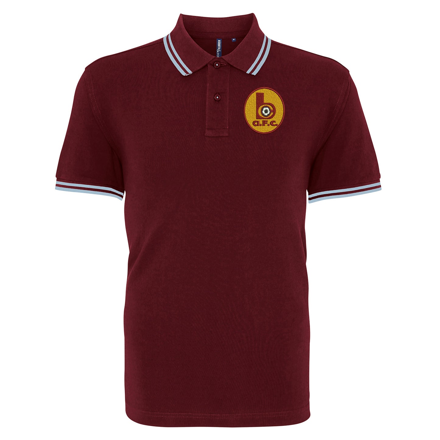 Classic Bradford City Tipped Polo Shirt