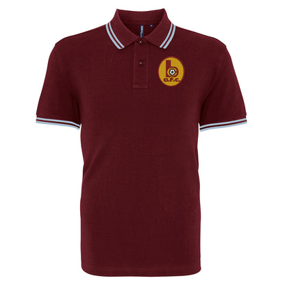 Classic Bradford City Tipped Polo Shirt