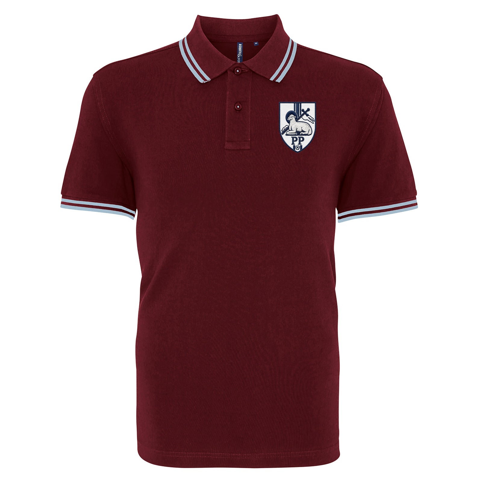 Classic Preston Football Tipped Polo Shirt