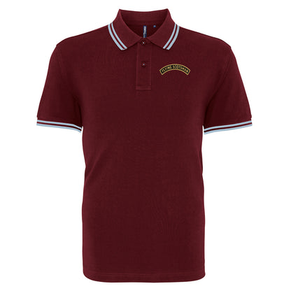 Flying Scotsman Tipped Polo Shirt