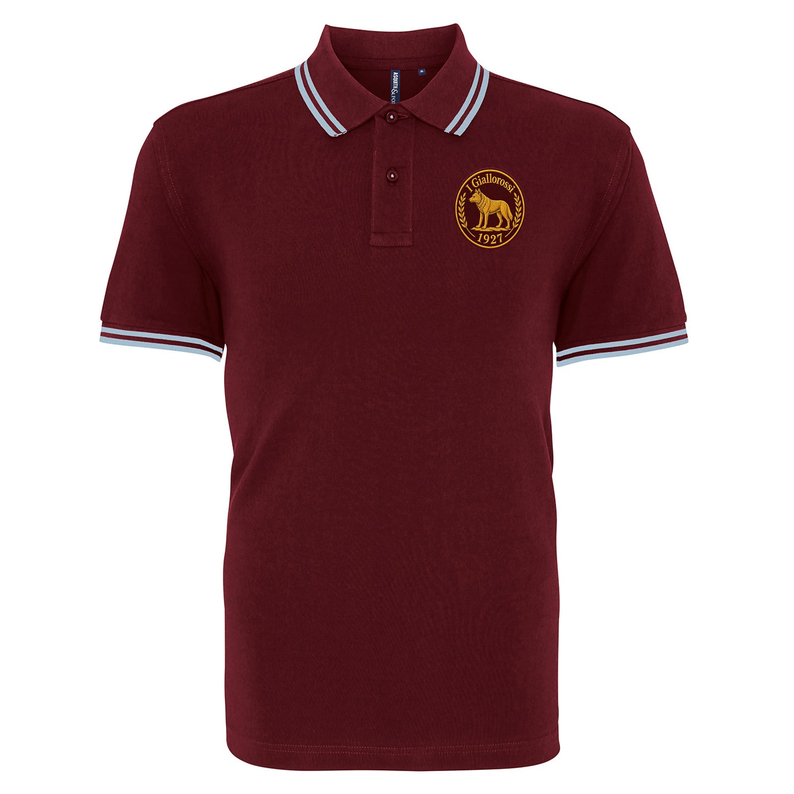 I Giallorossi 1927 Tipped Polo Shirt
