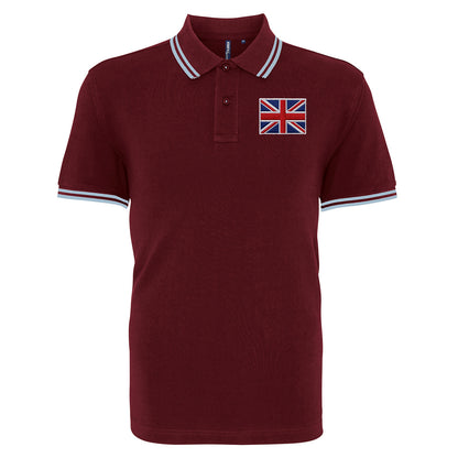 Union Jack Tipped Polo Shirt 