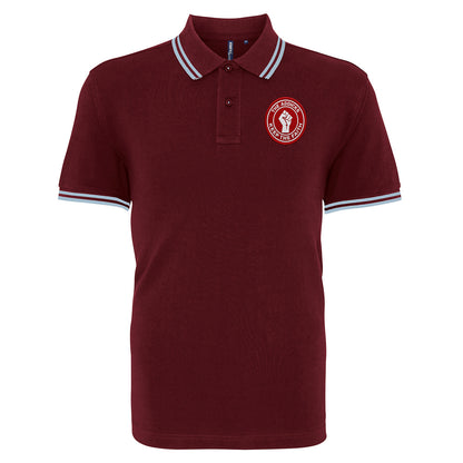 Charlton Athletic The Addicks Football Fans Tipped Polo Shirt