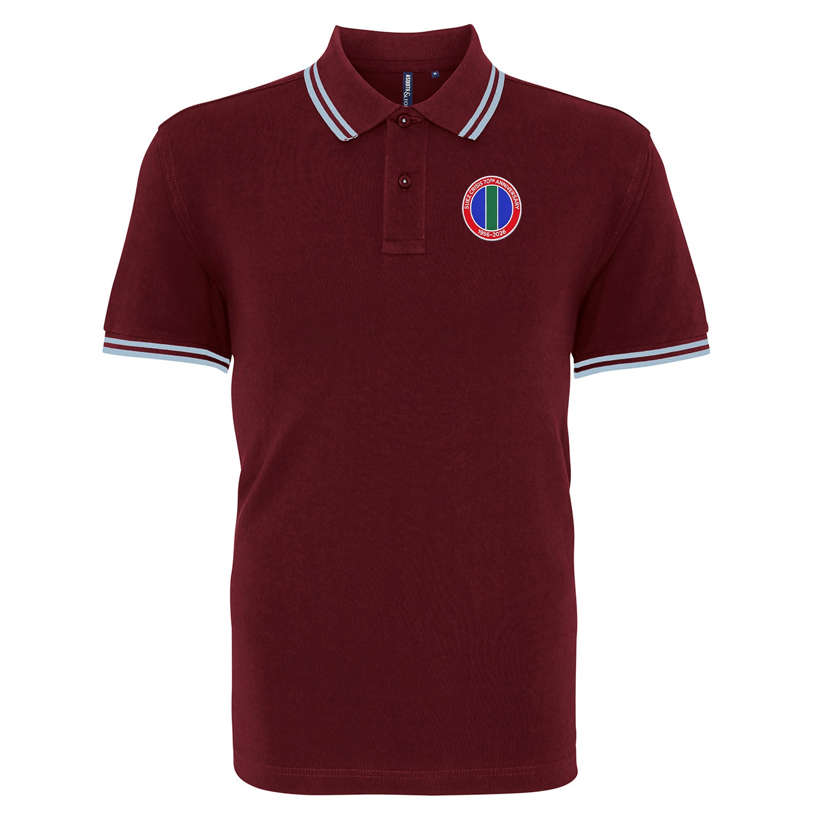 Suez Crisis 70th Anniversary Tipped Polo Shirt
