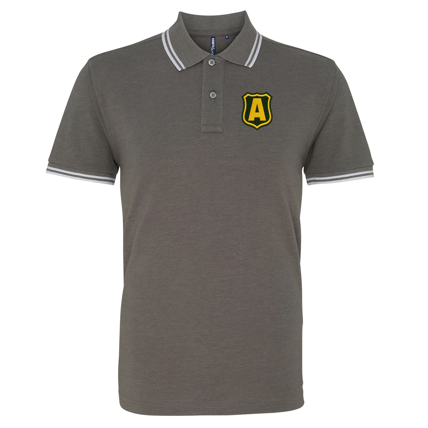 Retro Australia Soccer Tipped Polo Shirt 
