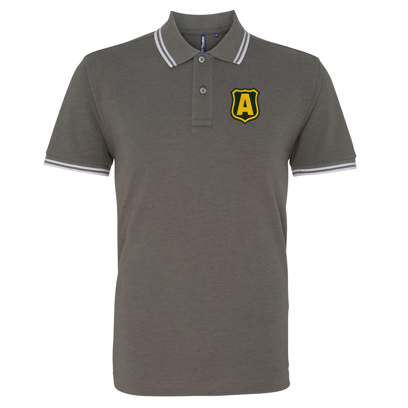 Retro Australia Soccer Tipped Polo Shirt 
