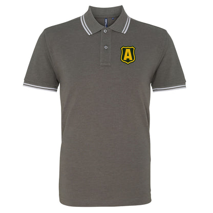 Retro Australia Soccer Tipped Polo Shirt 