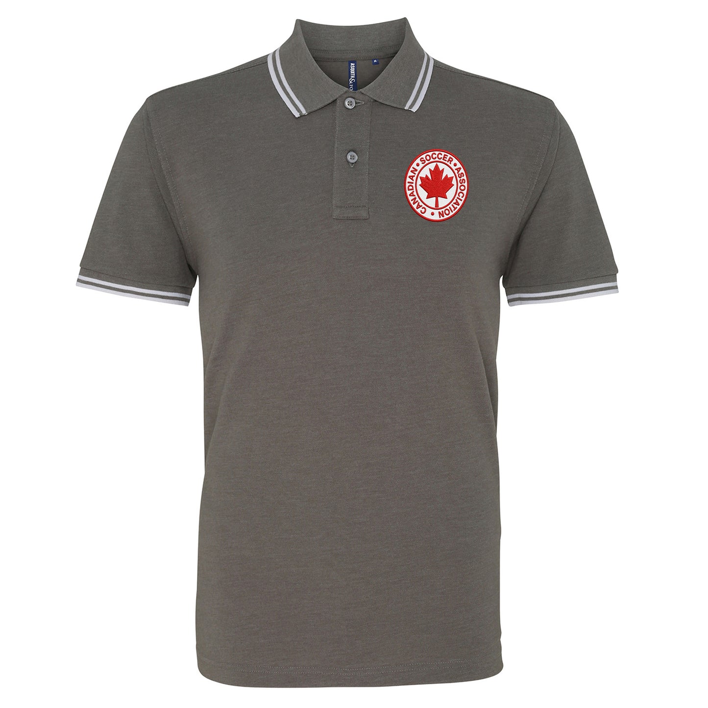 Classic Canada Soccer Tipped Polo Shirt