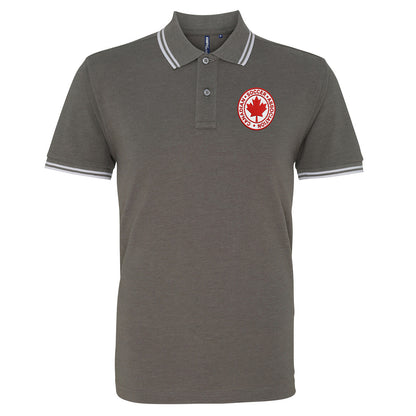 Classic Canada Soccer Tipped Polo Shirt