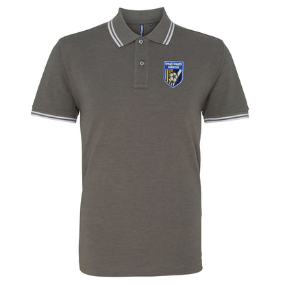 Retro Small Heath Alliance Embroidered Tipped Polo Shirt
