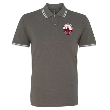 The Fields Are Green Northampton Football Tipped Polo Shirt