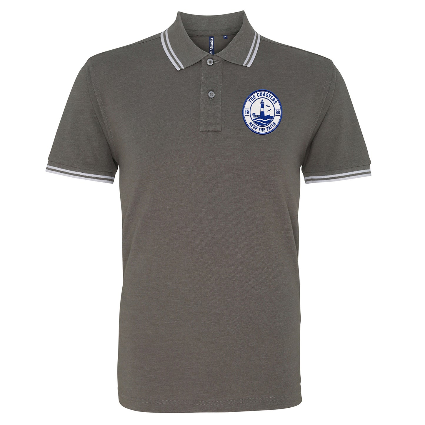 Flyde Football Tipped Polo Shirt