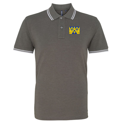Flag of Shropshire Tipped Polo Shirt