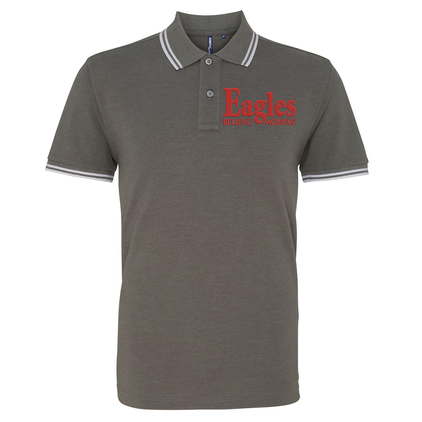 Crystal Palace Soccer Tipped Polo Shirt