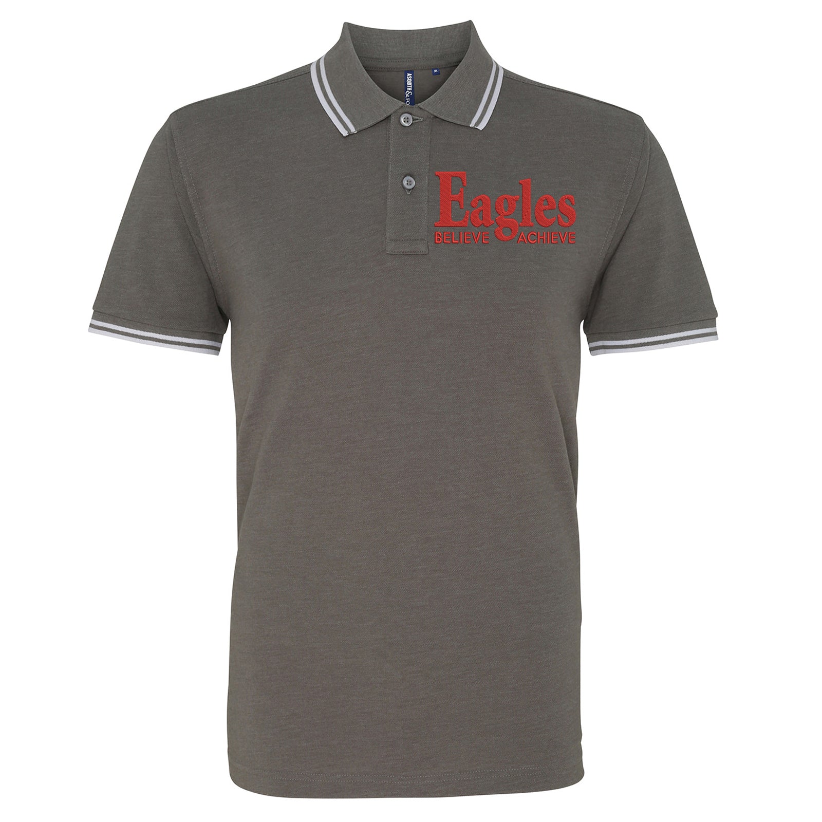 Crystal Palace Soccer Tipped Polo Shirt