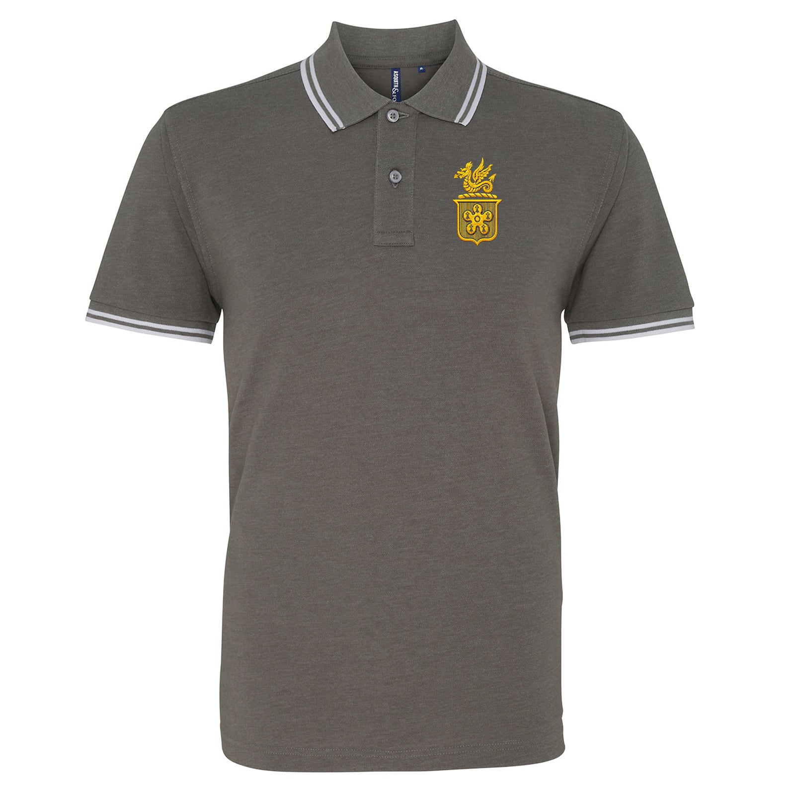 Classic Leicester City Football Tipped Polo Shirt